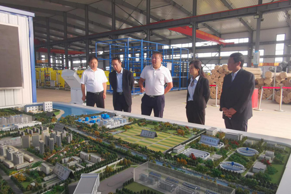陜西航天建設集團有限公司總經理、黨委副書記謝明娟率隊赴遼寧一諾環(huán)保產業(yè)集團開展考察調研工作